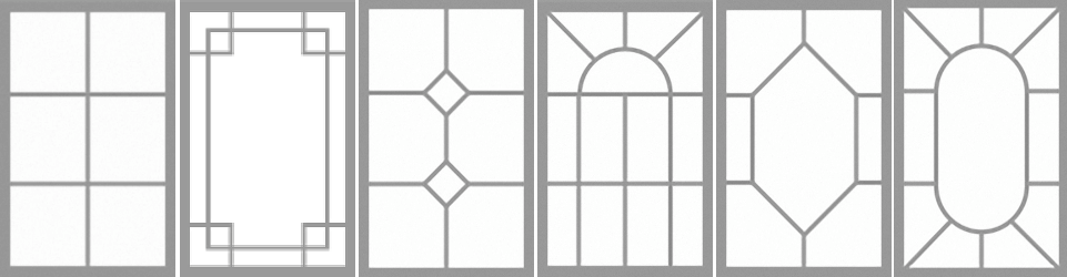 пластикові вікна із шпросами